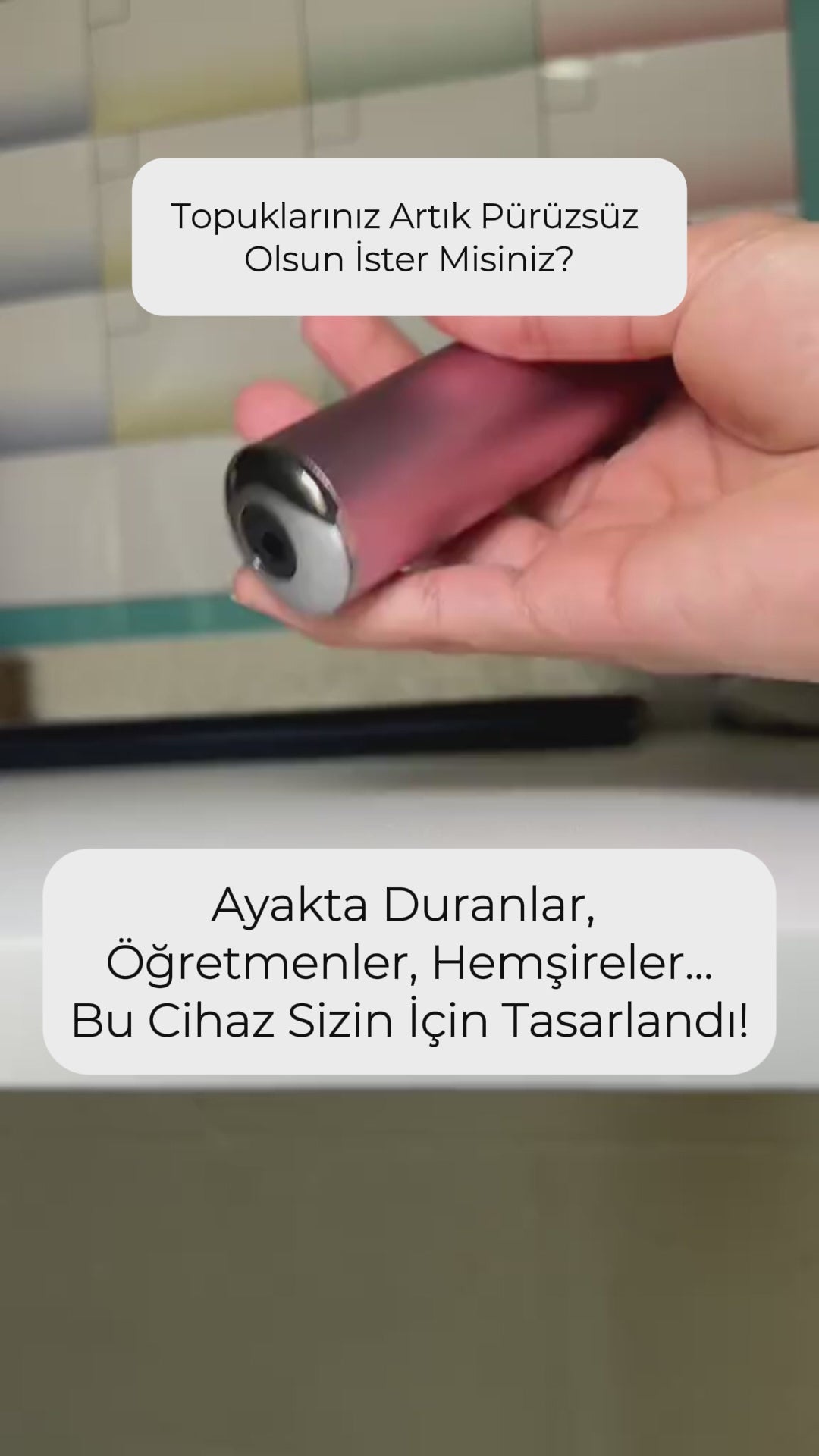 👣 Pedikür & Topuk Törpüsü