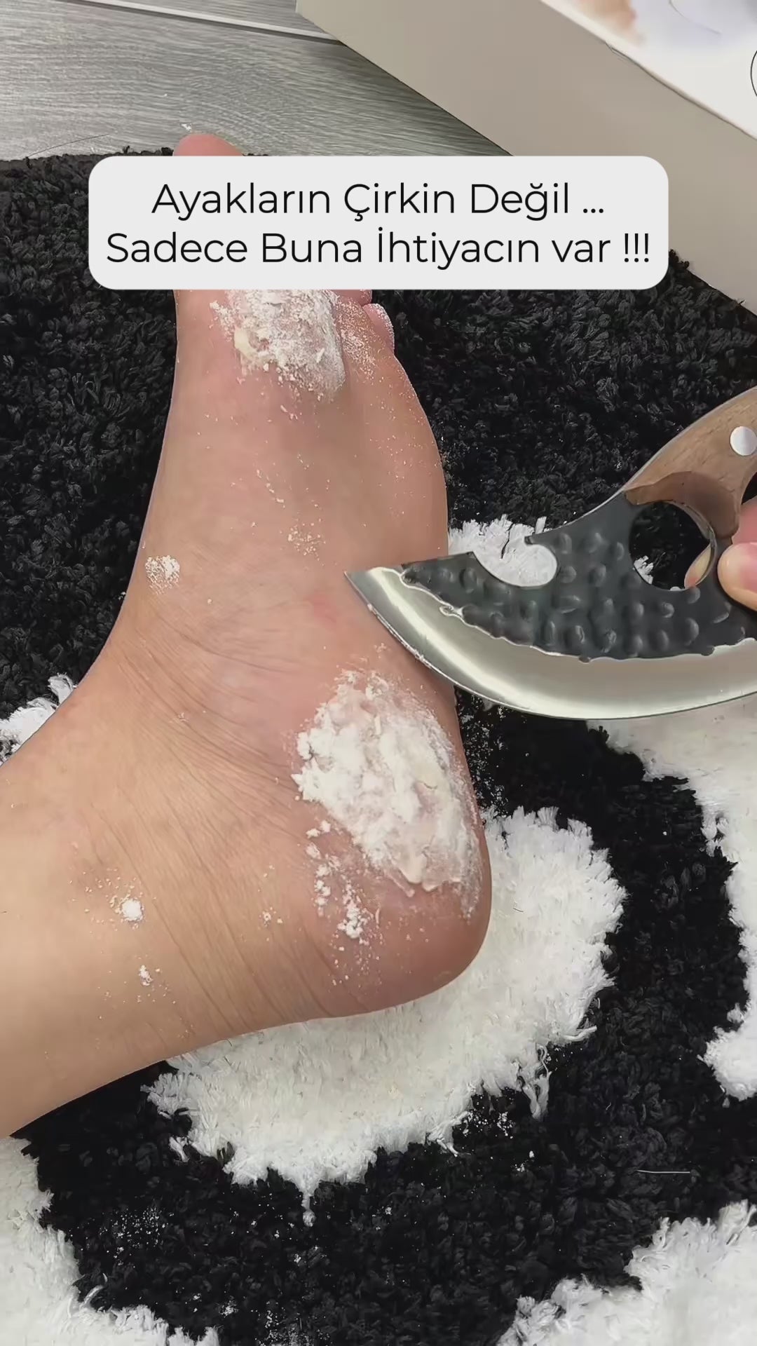 👣 Pedikür & Topuk Törpüsü